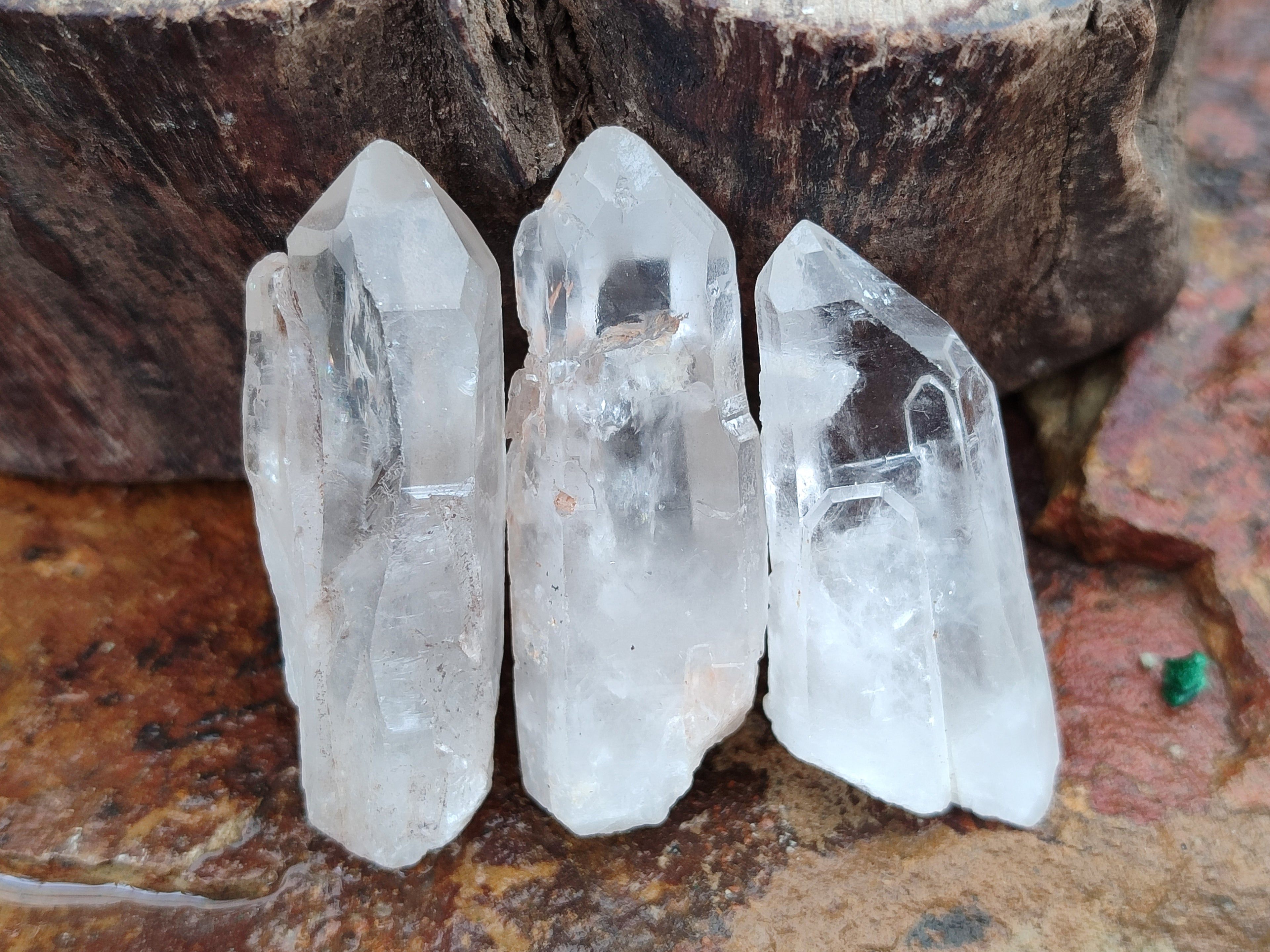 Natural Clear Quartz Crystals x 68 From Madagascar - Toprock Gemstones and Minerals 