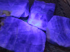 Polished On One Side Watermelon Fluorite x 4 From Uis, Namibia - Toprock Gemstones and Minerals 