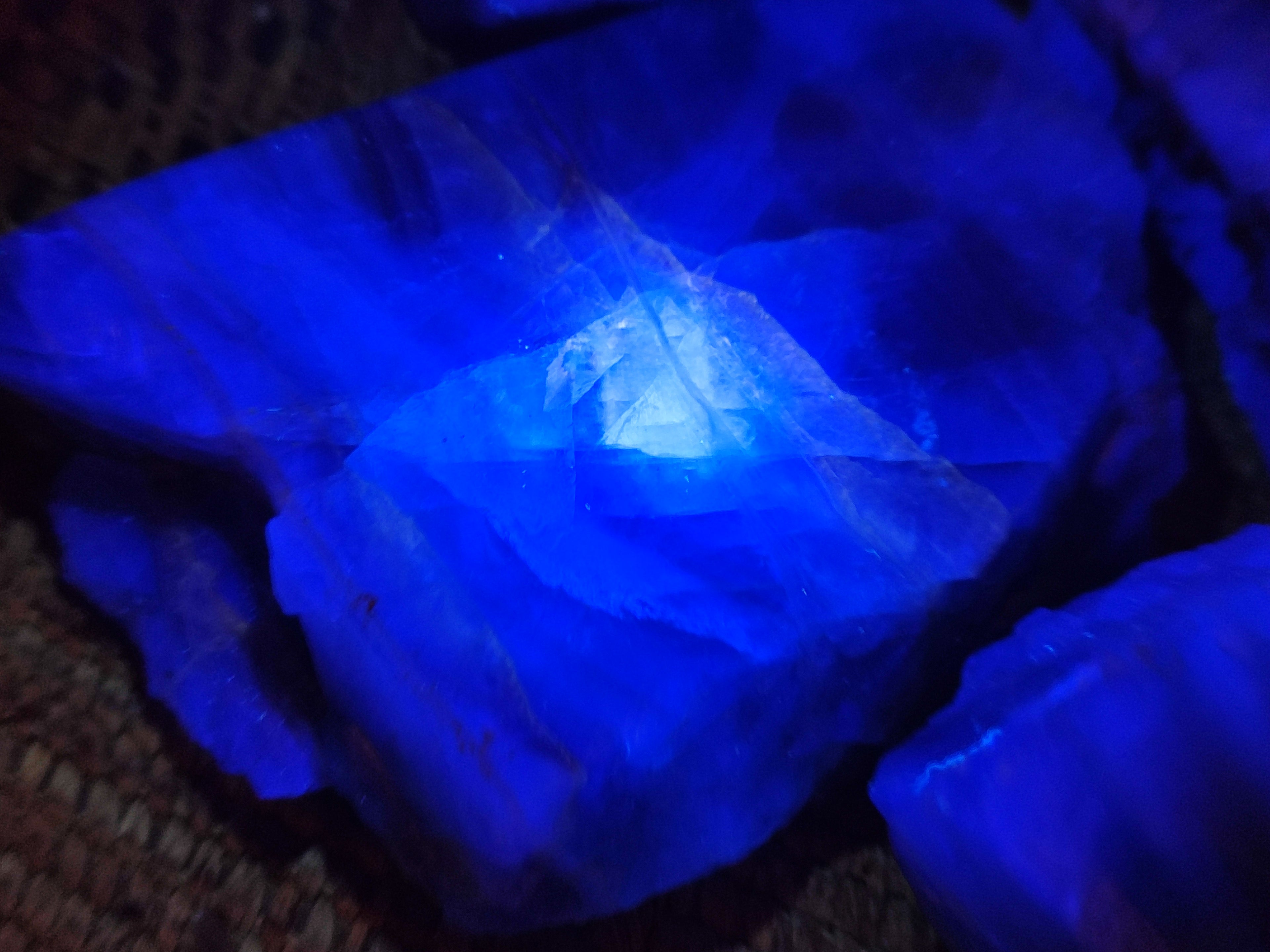 Polished On One Side Watermelon Fluorite x 4 From Uis, Namibia - Toprock Gemstones and Minerals 