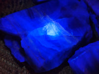 Polished On One Side Watermelon Fluorite x 4 From Uis, Namibia - Toprock Gemstones and Minerals 