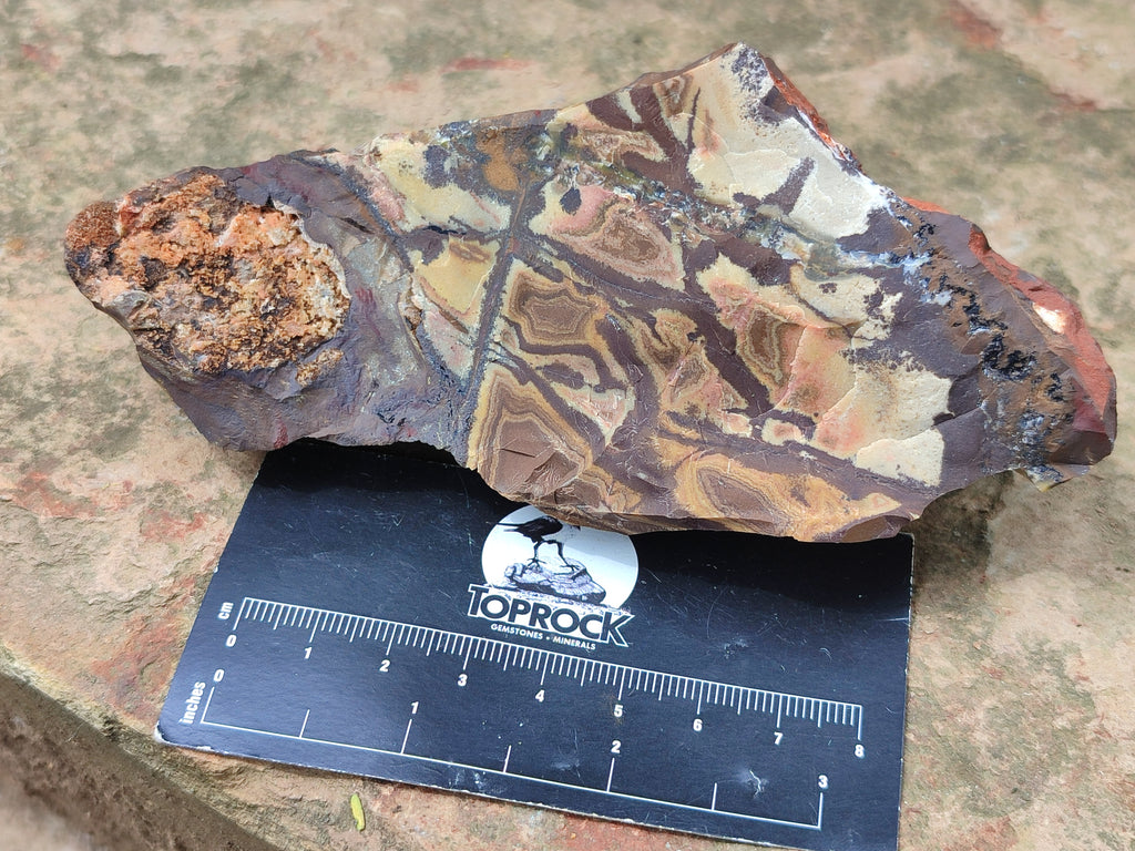 Natural Nguni Jasper Cobbed Specimens x 6 From Prieska, South Africa - Toprock Gemstones and Minerals 