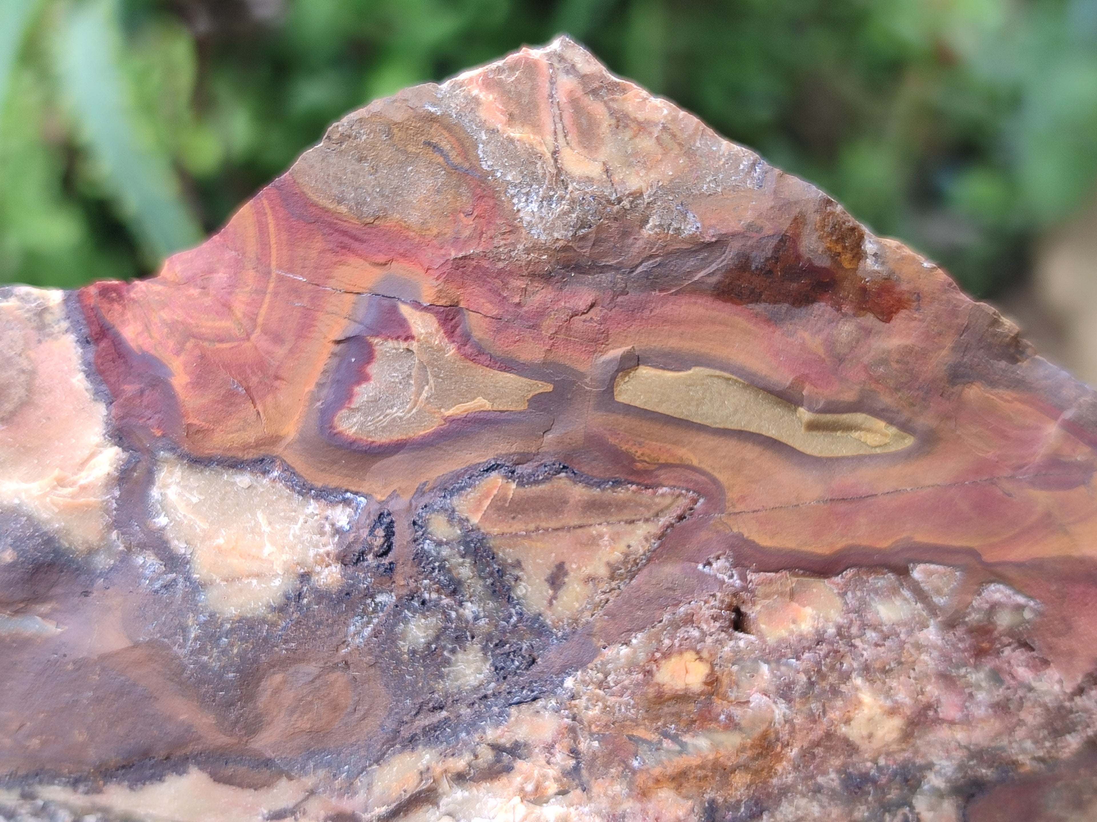 Natural Nguni Jasper Cobbed Specimens x 6 From Prieska, South Africa - Toprock Gemstones and Minerals 