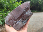 Natural Smokey Quartz Crystal Specimens x 2 From Zomba, Malawi - Toprock Gemstones and Minerals 