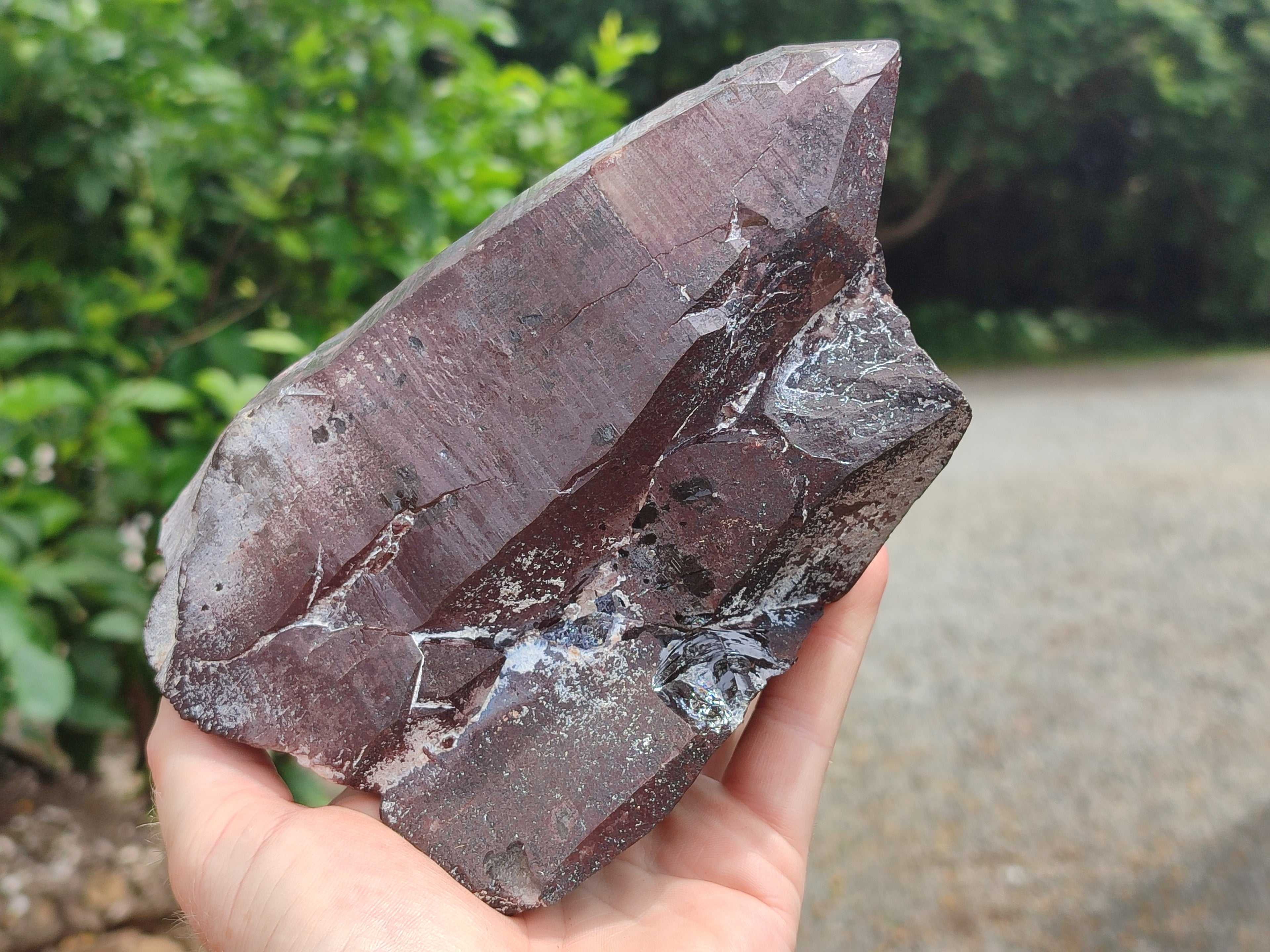 Natural Smokey Quartz Crystal Specimens x 2 From Zomba, Malawi - Toprock Gemstones and Minerals 