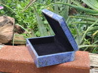 Hand Made Dumortierite Jewellery Box x 1 From Southern Africa - Toprock Gemstones and Minerals 