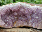 Natural Zululand Amethyst Geodes x 2 from Jozini, South Africa - Toprock Gemstones and Minerals 