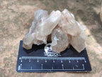 Natural Smokey Phantom Quartz Clusters x 12 From Luena, Congo - Toprock Gemstones and Minerals 