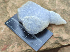 Natural Etched Blue Chalcedony Specimens x 6 From Nsanje, Malawi - Toprock Gemstones and Minerals 