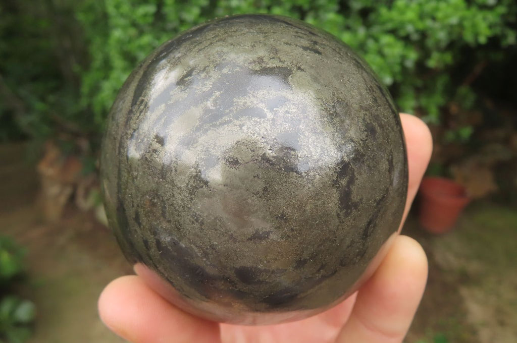 Polished Pharaoh Stone Spheres x 3 From Zimbabwe - Toprock Gemstones and Minerals 