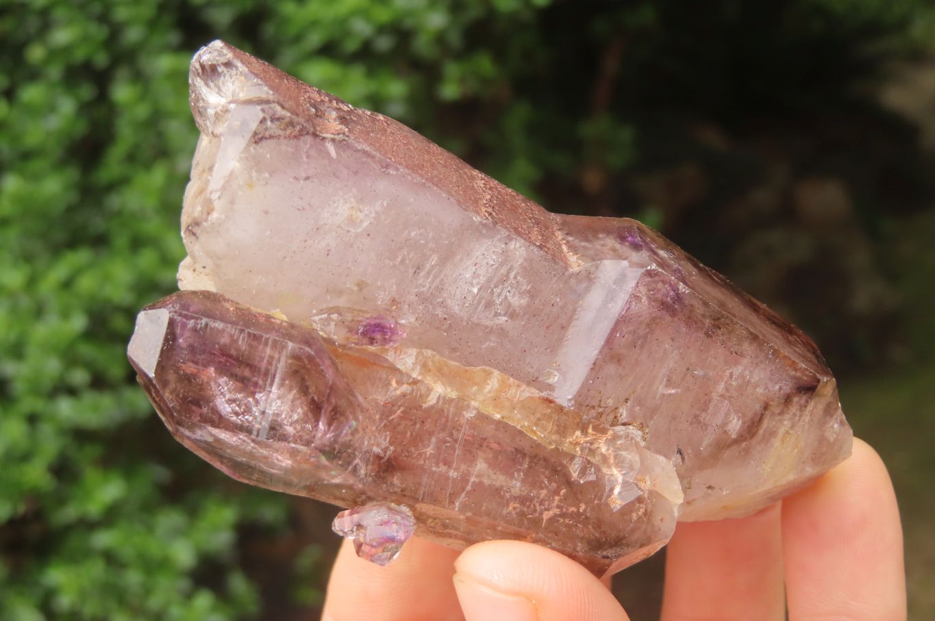 Natural Chiredzi Amethyst Conglomerate Specimens x 6 From Chiredzi, Zimbabwe - Toprock Gemstones and Minerals 