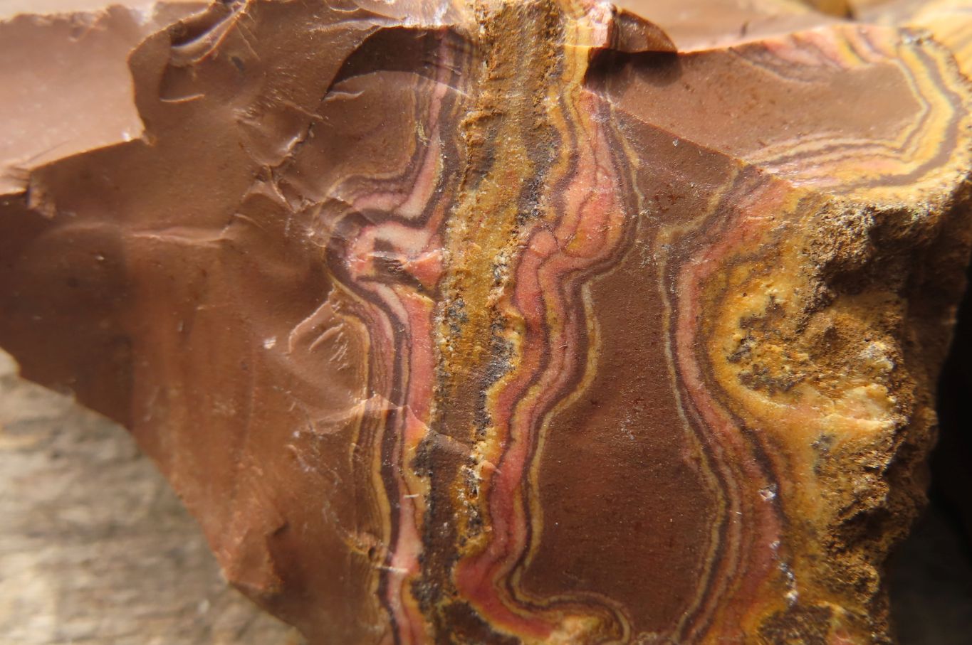 Natural Nguni Jasper Cobbed Specimens x 6 From Prieska, South Africa - Toprock Gemstones and Minerals 