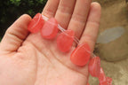 Hand Made Strawberry Quartz Bead Necklaces - Sold Per Item - From China - Toprock Gemstones and Minerals 