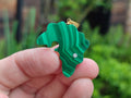Hand Made Flower Malachite Africa Pendants - sold per item - From Congo - Toprock Gemstones and Minerals 