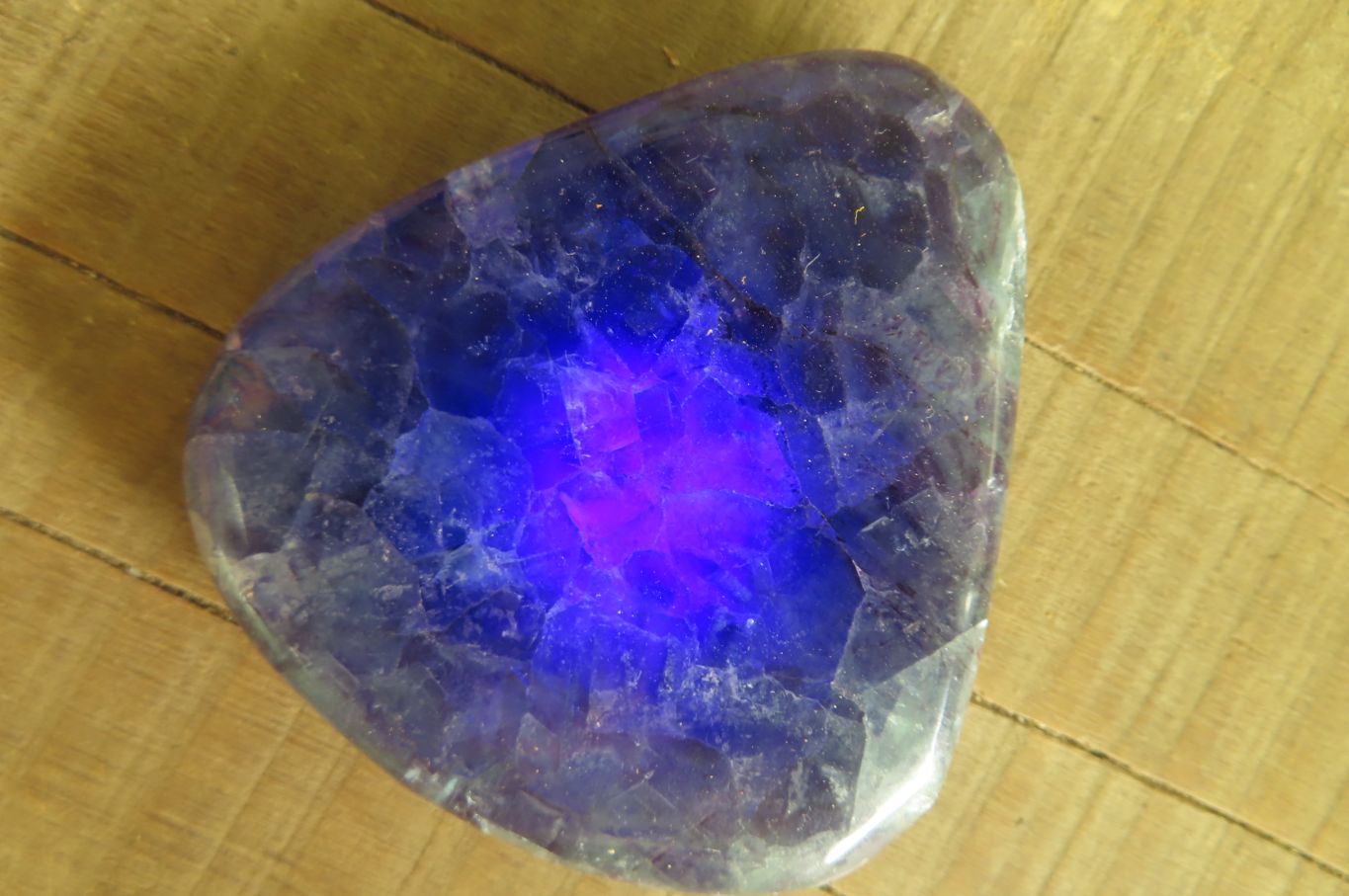 Polished Watermelon Fluorite Free Forms x 6 From Namibia - Toprock Gemstones and Minerals 