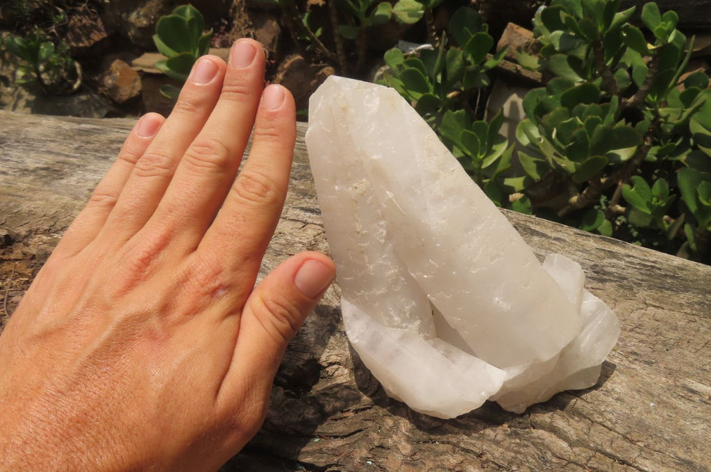 Natural Quartz Crystal Specimens x 3 From Madagascar - Toprock Gemstones and Minerals 