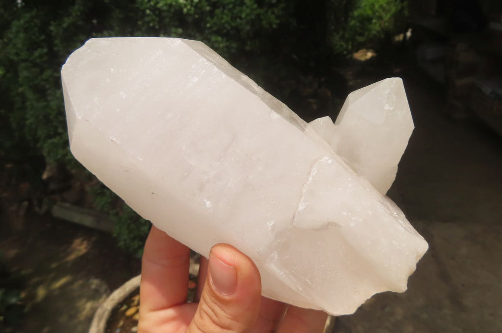 Natural Quartz Crystal Specimens x 3 From Madagascar - Toprock Gemstones and Minerals 