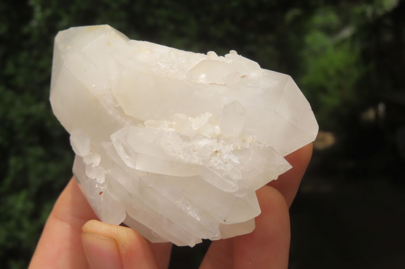 Natural Quartz Clusters x 8 From Madagascar - Toprock Gemstones and Minerals 