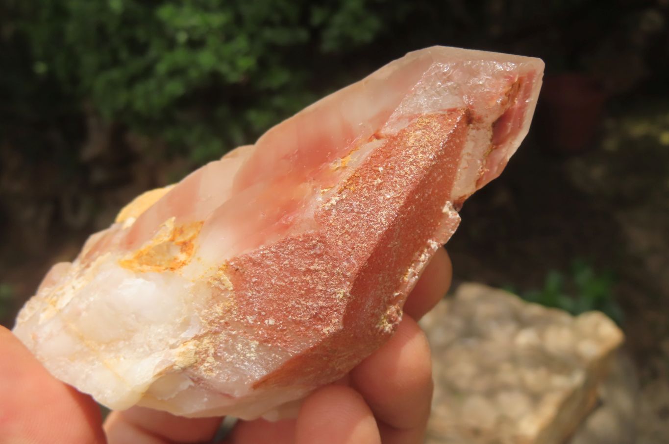 Natural Red Hematoid Quartz Clusters x 6 From Karoi, Zimbabwe - Toprock Gemstones and Minerals 