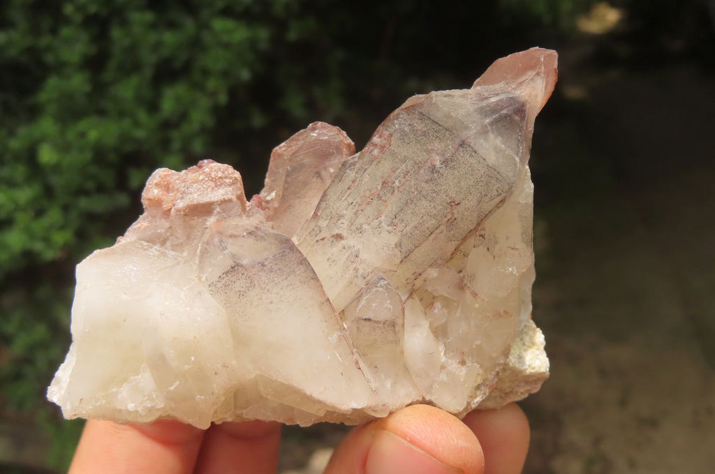 Natural Red Hematoid Quartz Clusters x 6 From Karoi, Zimbabwe - Toprock Gemstones and Minerals 