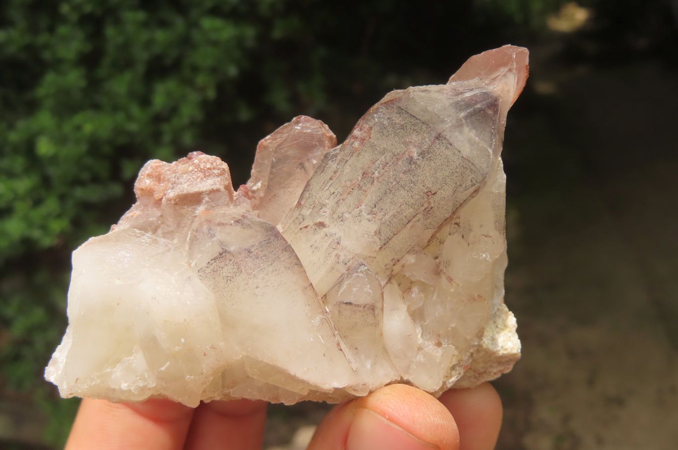 Natural Red Hematoid Quartz Clusters x 6 From Karoi, Zimbabwe - Toprock Gemstones and Minerals 