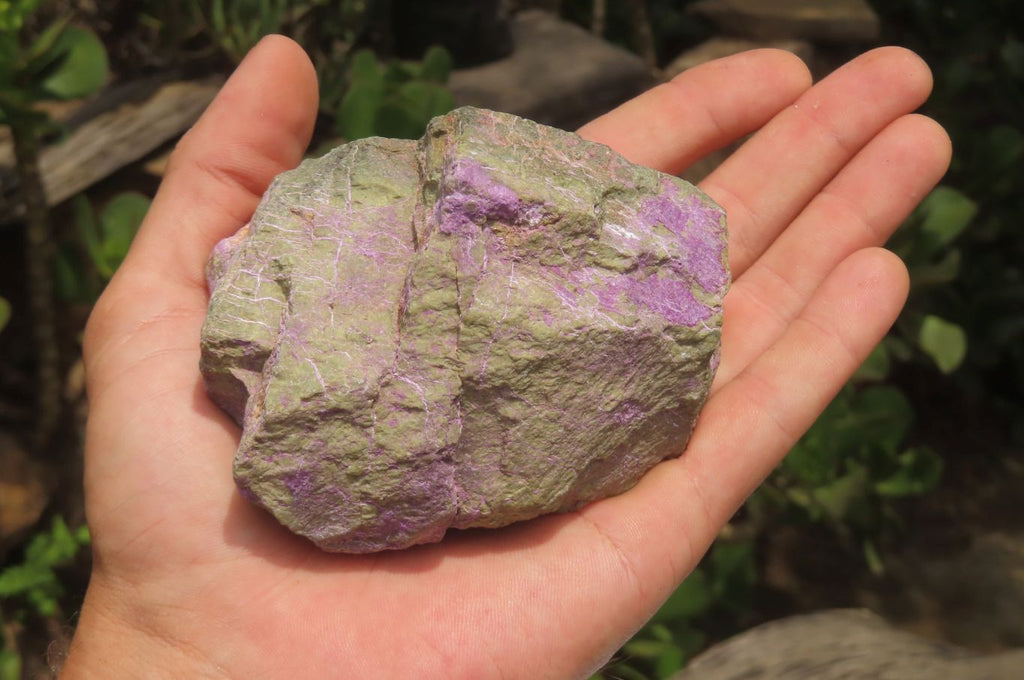 Natural Stichtite Cobbed Specimens x 6 From Barberton, South Africa - Toprock Gemstones and Minerals 