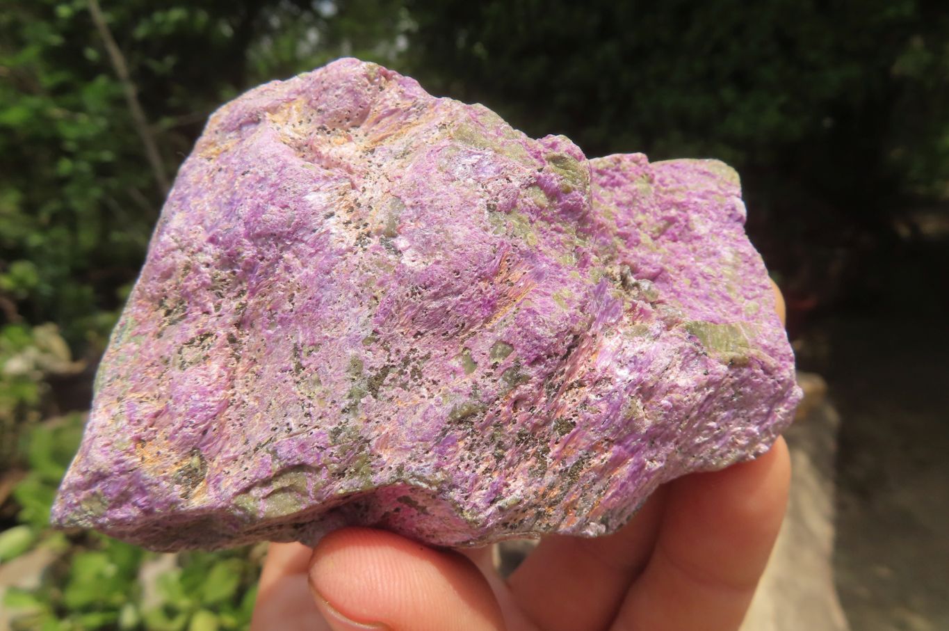 Natural Stichtite Cobbed Specimens x 6 From Barberton, South Africa - Toprock Gemstones and Minerals 