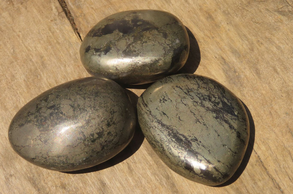 Polished Pharaoh Stone Free Forms x 12 From Zimbabwe - Toprock Gemstones and Minerals 