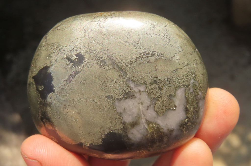 Polished Pharaoh Stone Free Forms x 12 From Zimbabwe - Toprock Gemstones and Minerals 