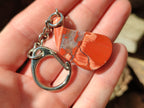 Polished Red Jasper Iron Golf Club Keyring - Sold Per Item - From South Africa - Toprock Gemstones and Minerals 