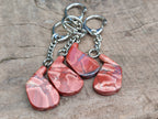 Polished Red Jasper Iron Golf Club Keyring - Sold Per Item - From South Africa - Toprock Gemstones and Minerals 