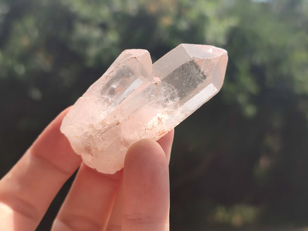 Natural Clear Quartz Crystals x 35 From Zambia - Toprock Gemstones and Minerals 