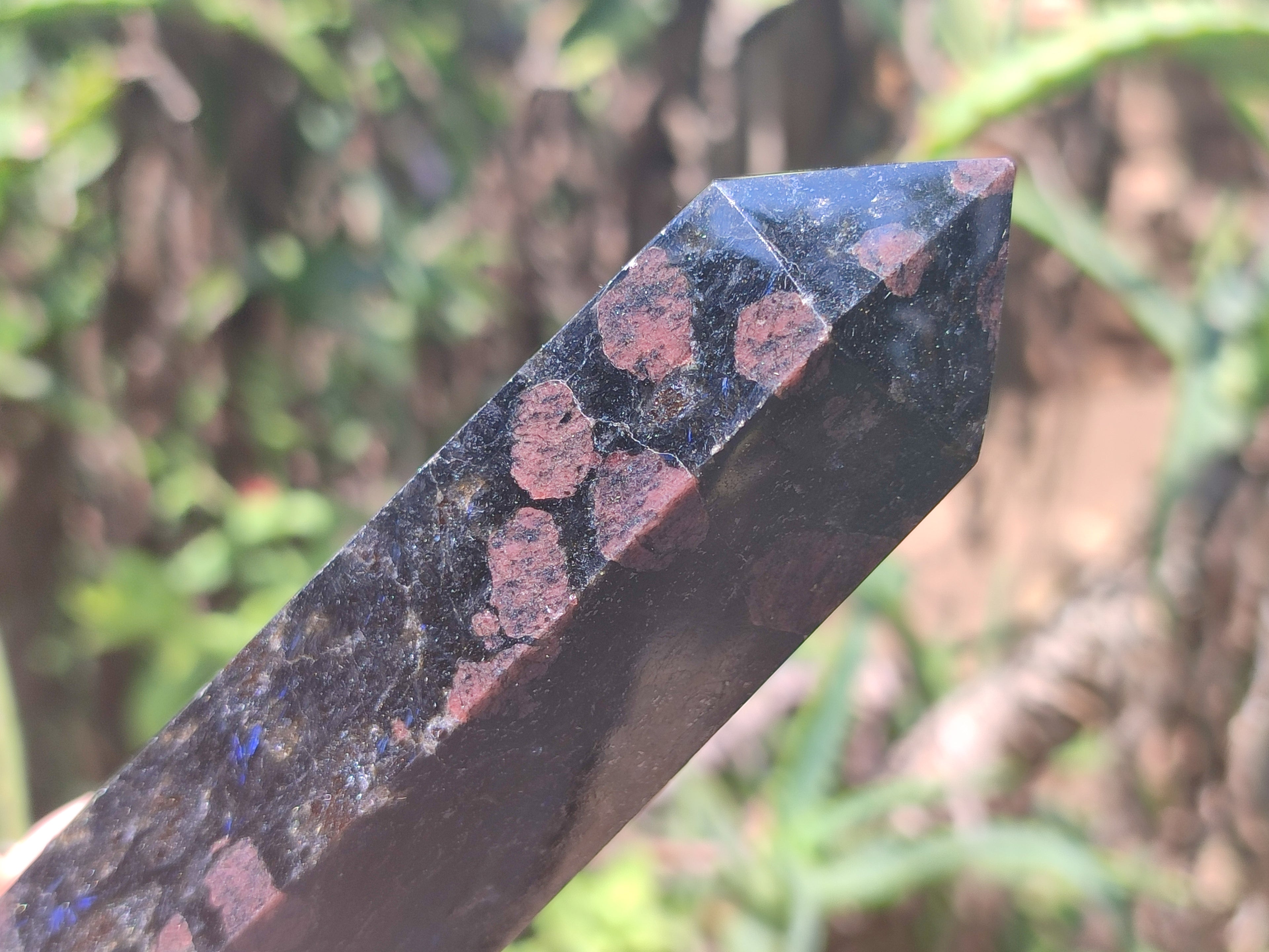 Polished Iolite Points x 4 From Madagascar - Toprock Gemstones and Minerals 