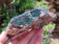 Natural Botryoidal Malachite Specimens x 2 From Tenke Fungurume, Congo - Toprock Gemstones and Minerals 