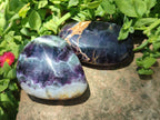Polished Watermelon Fluorite Free Forms x 12 From Namibia - Toprock Gemstones and Minerals 