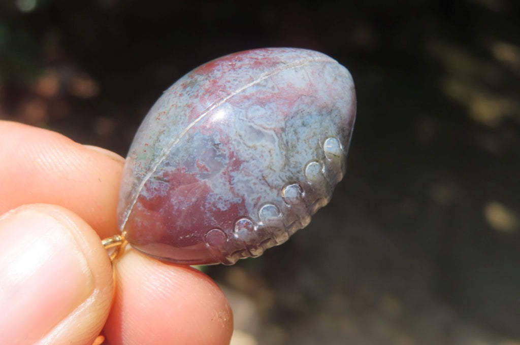 Hand Made Fancy Jasper Keyrings - Sold Per Item - From Madagascar - Toprock Gemstones and Minerals 
