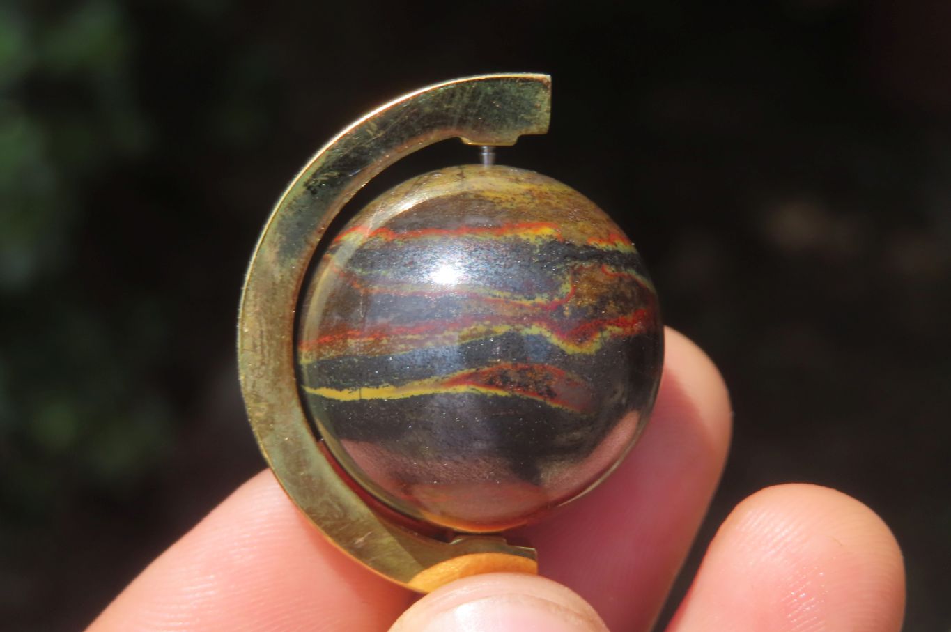 Hand Made Fancy Jasper Keyrings - Sold Per Item - From South Africa - Toprock Gemstones and Minerals 