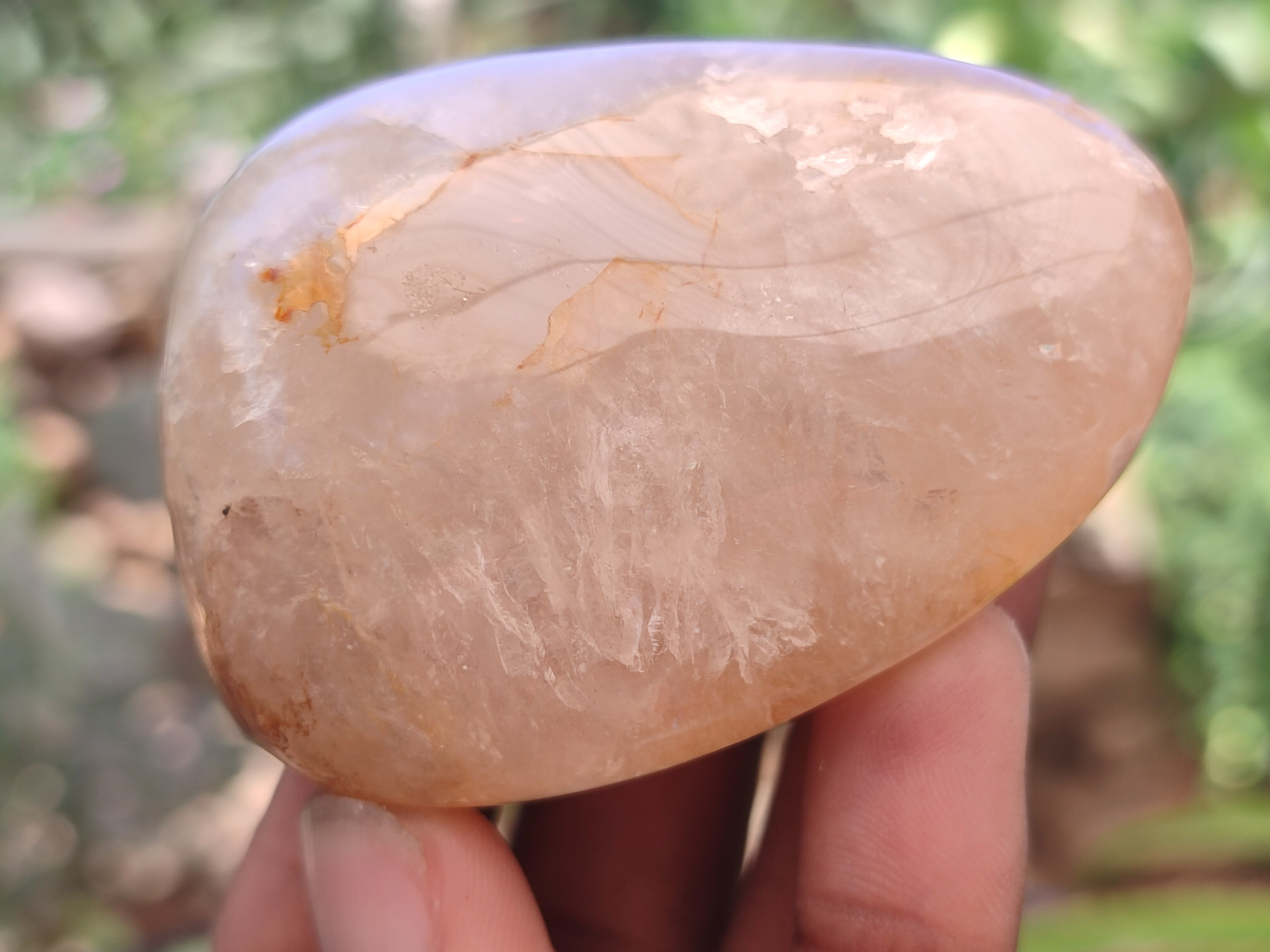 Polished Flower Agate Free Forms x 9 From Antsahalova, Madagascar - Toprock Gemstones and Minerals 