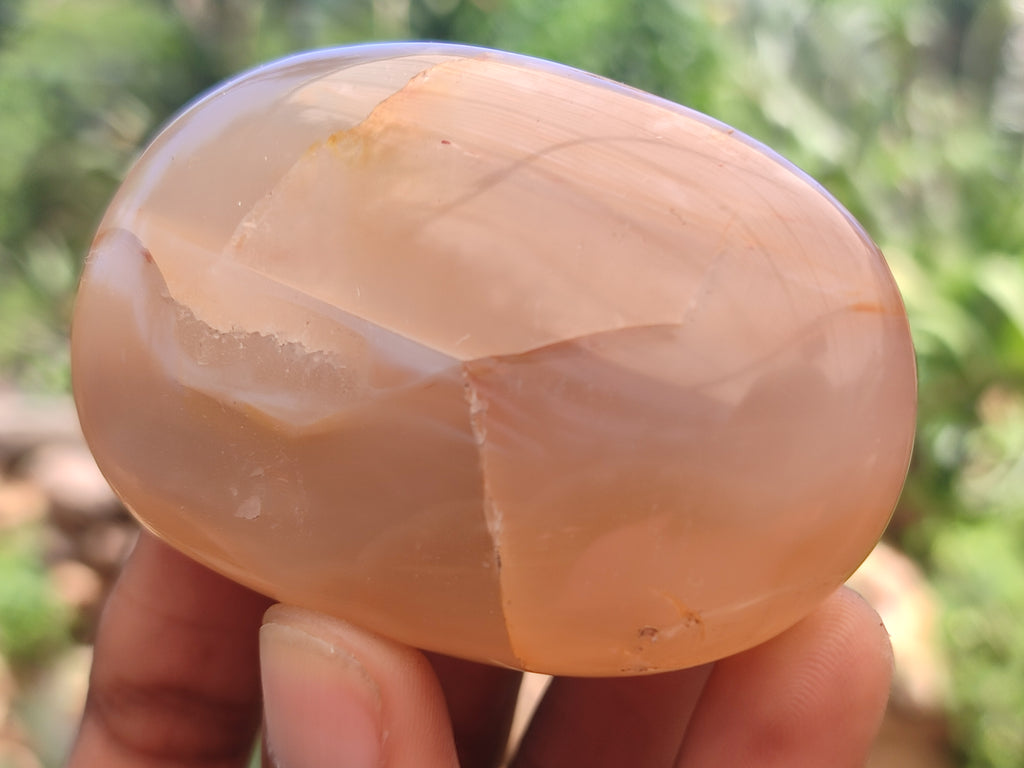 Polished Flower Agate Free Forms x 9 From Antsahalova, Madagascar - Toprock Gemstones and Minerals 