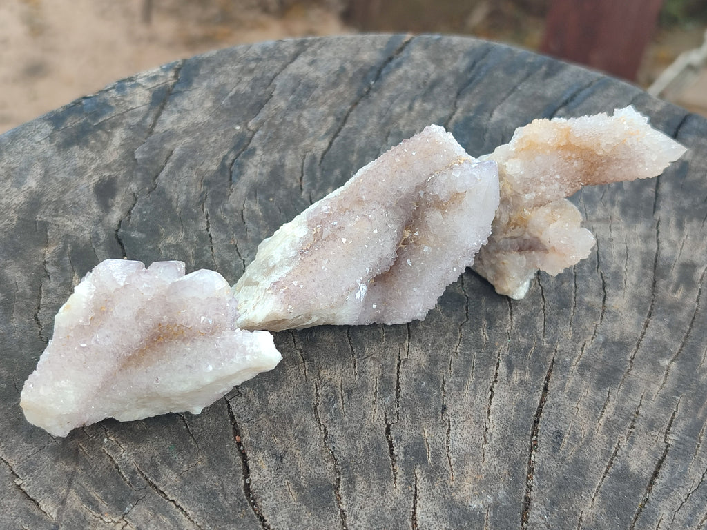 Natural Spirit Quartz Clusters x 20 From Boekenhouthoek, South Africa - Toprock Gemstones and Minerals 