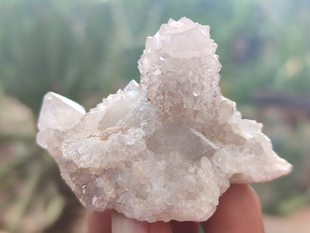 Natural Spirit Quartz Clusters x 20 From Boekenhouthoek, South Africa - Toprock Gemstones and Minerals 