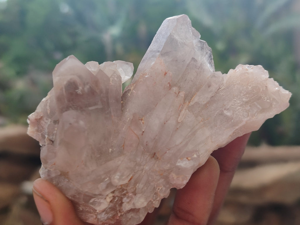 Natural Red Hematoid Quartz Clusters x 12 From Karoi, Zimbabwe - Toprock Gemstones and Minerals 