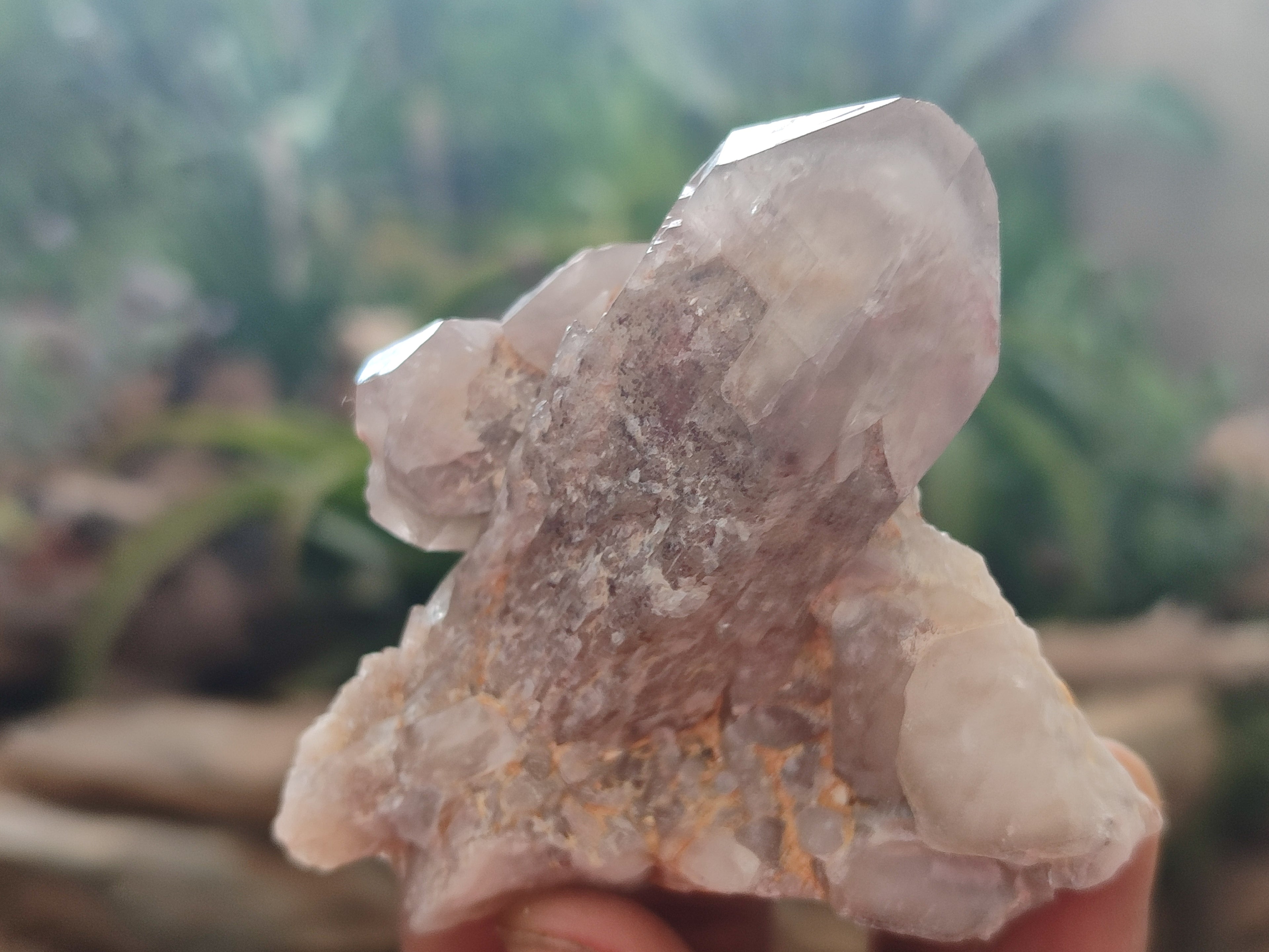 Natural Red Hematoid Quartz Clusters x 12 From Karoi, Zimbabwe - Toprock Gemstones and Minerals 
