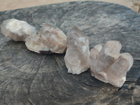 Natural Red Hematoid Quartz Clusters x 12 From Karoi, Zimbabwe