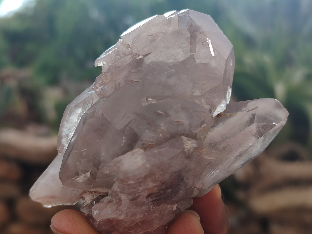 Natural Red Hematoid Quartz Clusters x 12 From Karoi, Zimbabwe - Toprock Gemstones and Minerals 