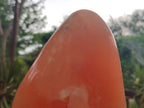 Polished Orange Twist Calcite Standing Free Form x 1 From Maevantanana, Madagascar - Toprock Gemstones and Minerals 