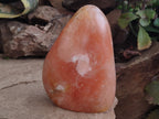 Polished Orange Twist Calcite Standing Free Form x 1 From Maevantanana, Madagascar - Toprock Gemstones and Minerals 