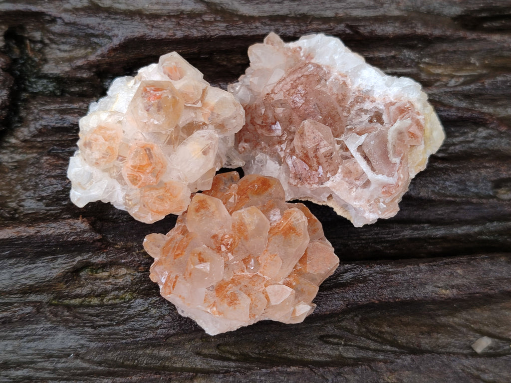 Natural Limonite Quartz Clusters x 70 From Solwezi, Zambia - Toprock Gemstones and Minerals 