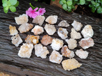 Natural Limonite Quartz Clusters x 70 From Solwezi, Zambia