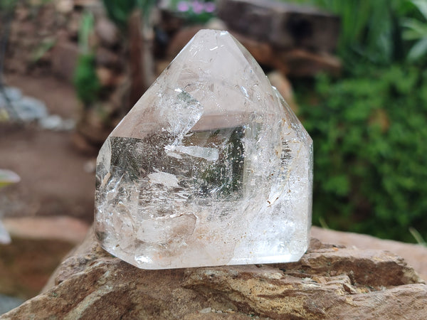 Polished Clear Quartz Crystals x 6 From Madagascar - Toprock Gemstones and Minerals 