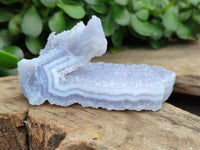Natural Etched Blue Chalcedony Specimens x 12 From Nsanje, Malawi - Toprock Gemstones and Minerals 